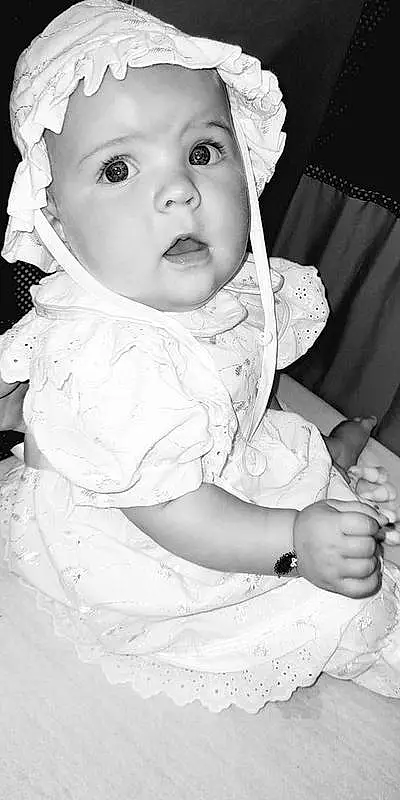 Joue, Peau, Lip, Watch, Hand, Bras, Yeux, Blanc, Black, Human Body, Flash Photography, Sleeve, Black-and-white, Happy, Iris, Gesture, Style, Finger, Baby & Toddler Clothing, Personne, Surprise, Headwear