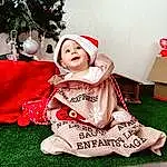Shoe, Happy, Dress, Christmas Tree, Rose, Herbe, Baby, Santa Claus, Chapi Chapo, Arbre, Bambin, Baby & Toddler Clothing, NoÃ«l, Font, Holiday, Event, Enfant, Fictional Character, Christmas Eve, Assis, Personne