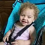Visage, Joue, Peau, Sourire, Hand, Bras, Yeux, Facial Expression, Mouth, Comfort, Bleu, Baby Carriage, Iris, Chair, Finger, Bambin, Infant Bed, Baby, Happy, Car Seat, Personne