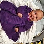 Sourire, Comfort, Purple, Baby & Toddler Clothing, Sleeve, Baby, Bambin, Violet, Baby Products, Enfant, Assis, Suit, Baby Carriage, Linens, Pattern, Baby Safety, Magenta, Auto Part, Personne, Joy