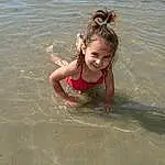 Eau, People On Beach, Happy, Bathing, Recreation, Leisure, Lake, Sourire, Swimwear, Fun, Bambin, Plage, Wind Wave, Enfant, Personal Protective Equipment, Sports, Play, Wave, Vacation, Sea, Personne, Joy