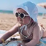 Lunettes, Vision Care, Goggles, Sunglasses, People On Beach, Azure, Plage, Eyewear, Ciel, Happy, Voyages, Body Of Water, Headgear, Chapi Chapo, Cool, Leisure, Sand, Fun, Landscape, Bambin, Personne, Headwear