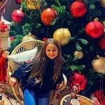 Christmas Ornament, Plante, Christmas Tree, Holiday Ornament, Arbre, Happy, Ornament, Christmas Decoration, Fun, Party Supply, NoÃ«l, Leisure, Event, Holiday, Balloon, Jouets, Christmas Eve, Recreation, Sandal, Christmas Lights, Personne, Joy