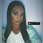 Hair, Lip, Eyebrow, Eyelash, Flash Photography, Jaw, Sleeve, Iris, Sourire, Wig, Makeover, Fashion Design, Black Hair, Layered Hair, Long Hair, Doll, Electric Blue, Jewellery, Formal Wear, Lace Wig, Personne