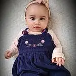 Baby & Toddler Clothing, Neck, Purple, Sleeve, Flash Photography, Collar, One-piece Garment, Baby, Bambin, Pattern, Electric Blue, Day Dress, Doll, Enfant, Assis, Fashion Design, Magenta, Fashion Accessory, Nail, Formal Wear, Personne
