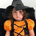 Yeux, Witch Hat, Fashion, Sleeve, Dress, Black Hair, Costume Hat, Fashion Design, Day Dress, Cap, Fun, Bambin, Fashion Accessory, Formal Wear, Baby & Toddler Clothing, Pattern, Personal Protective Equipment, DÃ©guisements, Jewellery, Fictional Character, Personne, Headwear