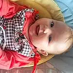 Nez, Joue, Peau, Lip, Chin, Bras, Mouth, Facial Expression, Neck, Sourire, Textile, Sleeve, Baby & Toddler Clothing, Iris, Gesture, Baby, Tartan, Finger, Personne