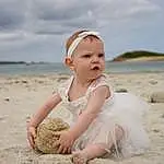 Ciel, Cloud, Eau, Jambe, Plage, Flash Photography, Happy, People In Nature, People On Beach, Baby & Toddler Clothing, Bambin, Baby, Chapi Chapo, Fun, Barefoot, Assis, Horizon, Sand, Herbe, Human Leg, Personne